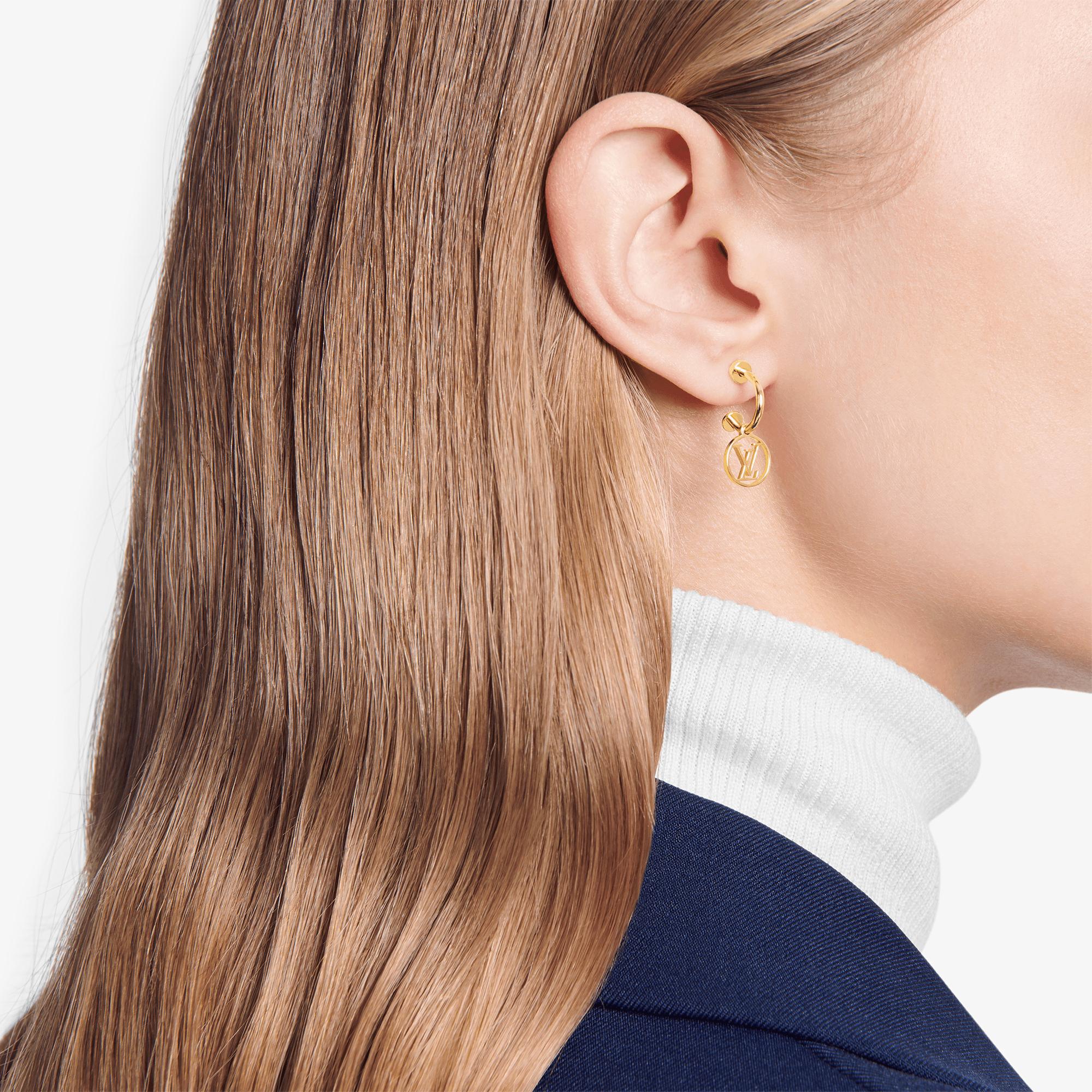 Blooming Earrings Luxury S00 Gold LOUIS VUITTON